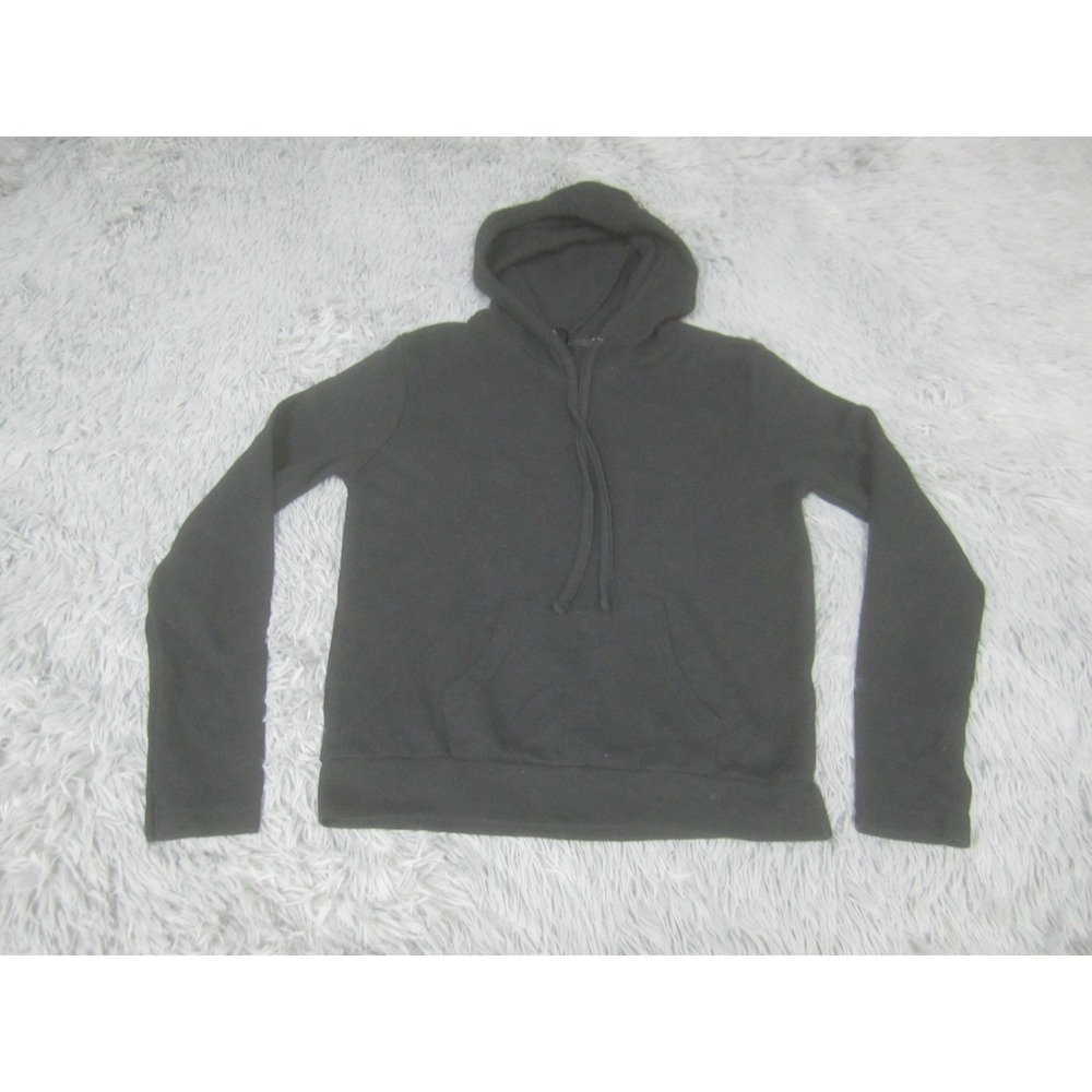 Womens Pullover Sweatshirt Small Black Long Sleeve